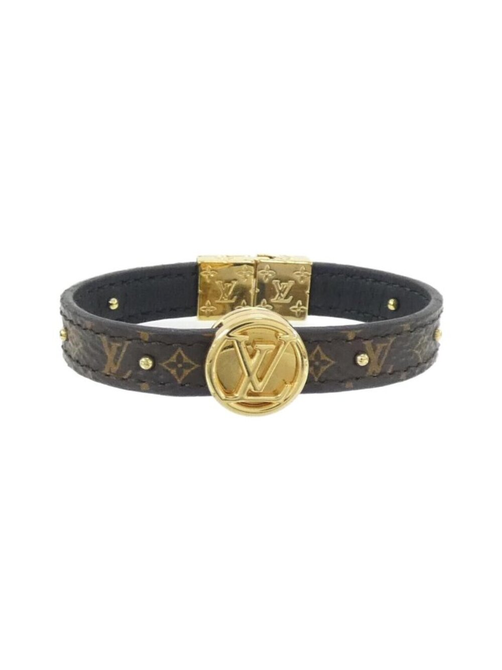 Louis Vuitton Monogram Bracelet LV Circle Reversible 17 cm